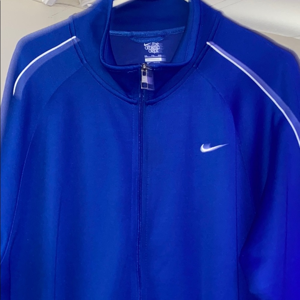 Nike “The athletic dept” warm up jacket xxl